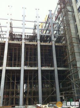 濟空軍7層接待樓鋼結構工程